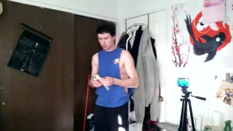 Snapshot of 21yearsy0ung9icheshung chatting on March 10, 2025, 11:27 pm AlecurClit online show from March 10, 2025, 11:27 pm