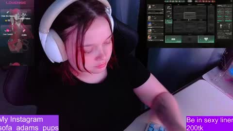 Snapshot of _sofia_adam_ chatting on April 24, 2026, 8:06 am pups online show from April 24, 2026, 8:06 am