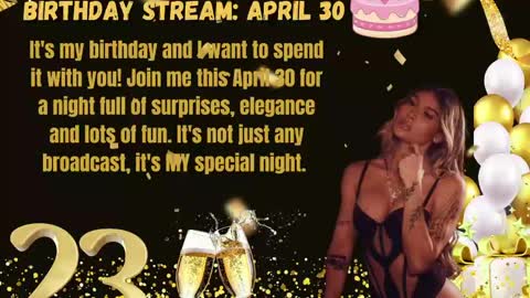 My name is Alexa. Please say hello I like to chat with you. If you have requests please use tip online show from April 25, 2026, 10:40 pm
