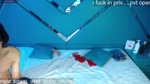 Snapshot of adam_and_abby_ chatting on January 31, 2025, 10:52 pm adam and abby online show from January 31, 2025, 10:52 pm