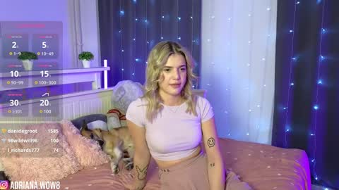 Snapshot of adrianawow1 chatting on January 18, 2025, 3:31 am adrianawow1 online show from January 18, 2025, 3:31 am