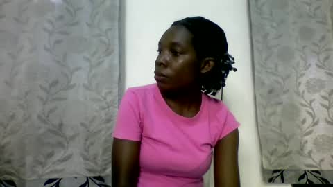 Snapshot of afronubians_ chatting on February 10, 2025, 12:08 pm pink and josphen online show from February 10, 2025, 12:08 pm