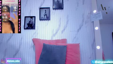 Snapshot of ainaravelez chatting on December 19, 2024, 10:00 pm AinaraVelez online show from December 19, 2024, 10:00 pm