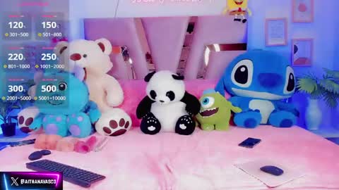 AITHANA online show from March 18, 2026, 8:06 am