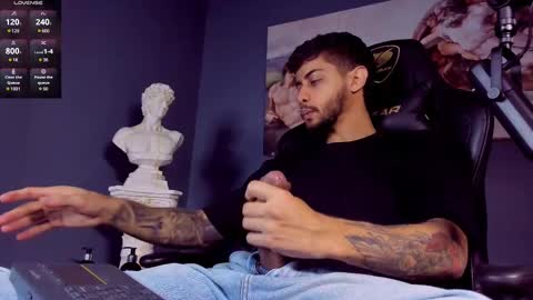 Snapshot of alessandro_duty chatting on February 22, 2025, 5:35 pm Alessandro INDEPENDENT MODEL online show from February 22, 2025, 5:35 pm