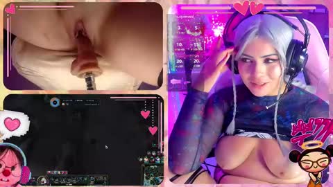 Snapshot of alessiadouce chatting on February 25, 2025, 2:47 am Alessia online show from February 25, 2025, 2:47 am