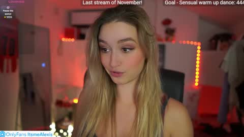 Alexis Texas online show from November 30, 2025, 7:29 pm