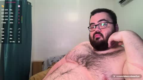alexxxbear online show from May 8, 2026, 5:35 am