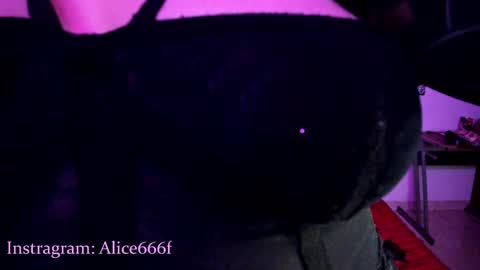 Snapshot of alice666f chatting on January 23, 2025, 12:25 am ALiCE ROSE online show from January 23, 2025, 12:25 am