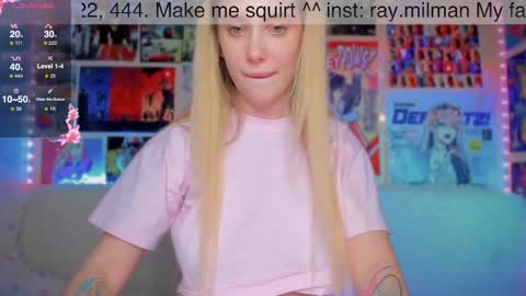 Snapshot of alicemilman chatting on February 8, 2025, 12:28 pm Alice online show from February 8, 2025, 12:28 pm