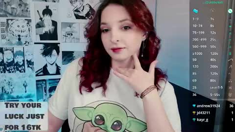 aliceriddle1 online show from February 6, 2025, 4:25 pm