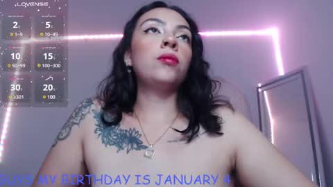 Snapshot of alisa__cain chatting on January 3, 2025, 7:49 am Alejandra online show from January 3, 2025, 7:49 am