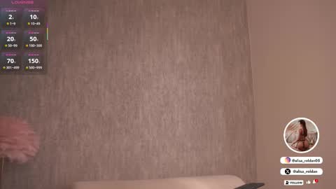 Snapshot of alisa_roldan chatting on January 19, 2026, 2:43 pm online show from January 19, 2026, 2:43 pm