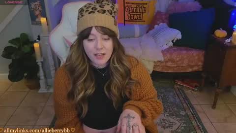 Snapshot of allieberrybb chatting on November 11, 2025, 2:55 am bb online show from November 11, 2025, 2:55 am