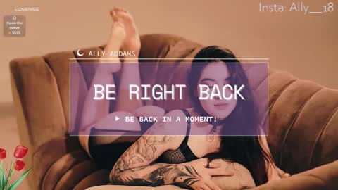 Snapshot of ally_addams chatting on March 6, 2025, 6:52 am Ally online show from March 6, 2025, 6:52 am