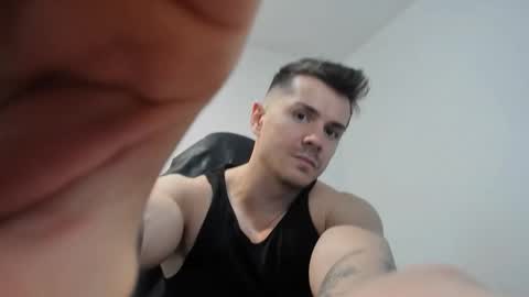 Snapshot of alphagodleatherking92 chatting on October 15, 2025, 6:57 am LeatherMaster online show from October 15, 2025, 6:57 am