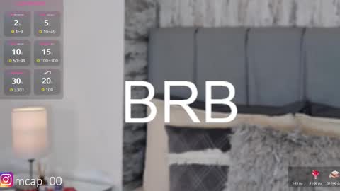 Amanda online show from November 17, 2025, 4:07 am