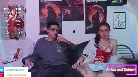 Snapshot of ambar_and_daimon_ chatting on October 2, 2025, 7:15 am AMBAR AND DAIMON online show from October 2, 2025, 7:15 am