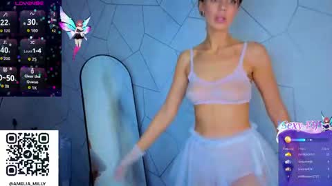 Snapshot of amelia_milly chatting on July 18, 2026, 1:32 am amelia online show from July 18, 2026, 1:32 am