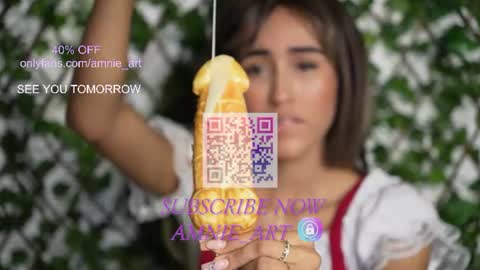 Snapshot of amnie_ chatting on July 6, 2026, 8:00 pm RETURN 30TH 100 explicit on online show from July 6, 2026, 8:00 pm