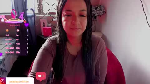 Snapshot of andreacohenz chatting on September 17, 2025, 11:23 am andrea online show from September 17, 2025, 11:23 am