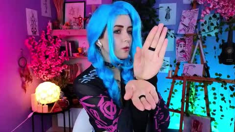 Snapshot of anna_bloom_ chatting on February 20, 2025, 8:03 pm Violett online show from February 20, 2025, 8:03 pm