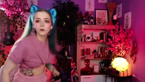 Snapshot of anna_bloom_ chatting on March 4, 2025, 4:20 pm Violett online show from March 4, 2025, 4:20 pm