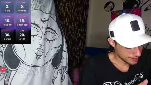 Snapshot of apolo_s chatting on February 23, 2025, 11:36 pm Andres online show from February 23, 2025, 11:36 pm