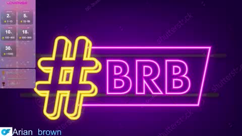 Snapshot of aria_brown_19 chatting on November 13, 2025, 8:52 pm ARIA online show from November 13, 2025, 8:52 pm