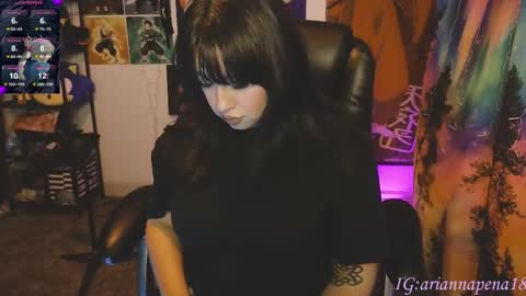 Snapshot of ariannapena chatting on May 29, 2026, 12:41 am Arianna Pea online show from May 29, 2026, 12:41 am