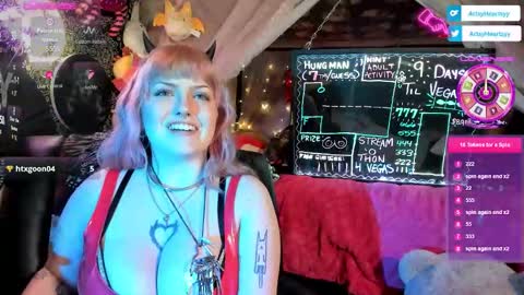 ArtsyHeartsyy online show from March 6, 2026, 6:32 am