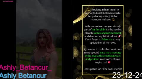 Snapshot of ashlybetancurxxx chatting on December 24, 2024, 2:32 am Ashly Betancur online show from December 24, 2024, 2:32 am