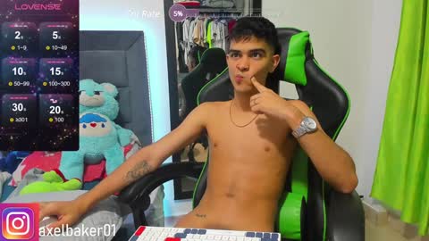 Snapshot of axel_baker01 chatting on December 3, 2024, 12:35 am Axel online show from December 3, 2024, 12:35 am
