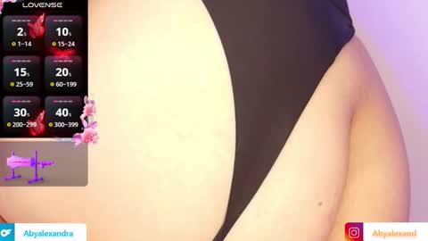 Snapshot of baby_alexx chatting on October 25, 2025, 7:05 am Alexandra followme on instragram abyalexand online show from October 25, 2025, 7:05 am