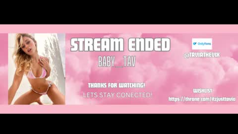 Snapshot of baby_tav chatting on February 21, 2025, 5:56 am Baby Tavia online show from February 21, 2025, 5:56 am