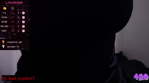 Snapshot of bad_scarlett1 chatting on March 1, 2026, 12:12 am Scarlett online show from March 1, 2026, 12:12 am