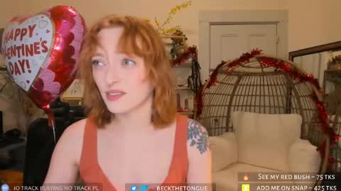 Beck the tongue online show from February 14, 2025, 9:43 pm