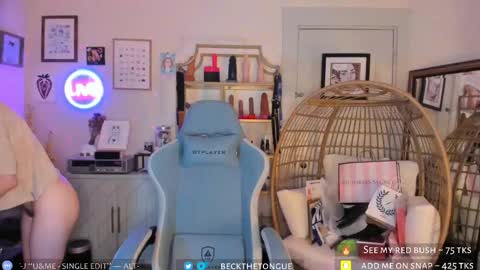 Beck the tongue online show from October 8, 2025, 9:45 pm