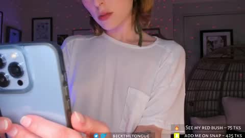 Beck the tongue online show from June 18, 2026, 3:07 am