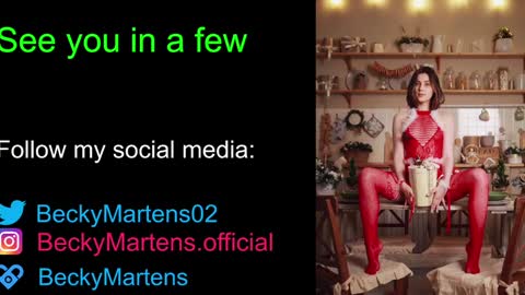 BeckyMartens come join me on    while im offline here  online show from December 21, 2024, 4:19 am