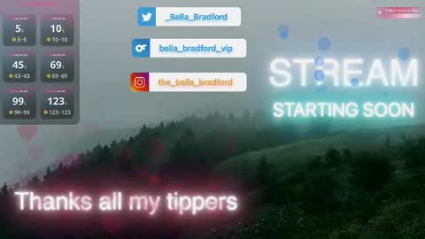 Snapshot of bella_bradford chatting on October 29, 2025, 2:03 am Bella Bradford online show from October 29, 2025, 2:03 am