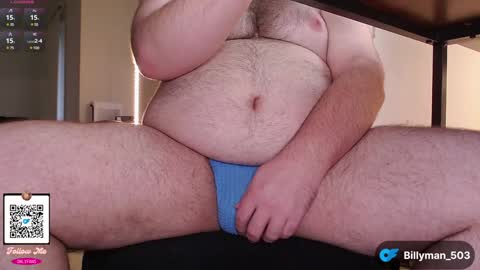 Snapshot of billyman503 chatting on January 31, 2025, 11:35 pm BillyMan online show from January 31, 2025, 11:35 pm