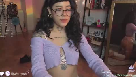   Im Nym  Justa nymph on twitter and IG online show from February 1, 2025, 5:49 am