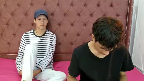 Snapshot of boys_hotparty chatting on December 19, 2024, 1:51 pm ALEX - TAYLER -MIKE online show from December 19, 2024, 1:51 pm