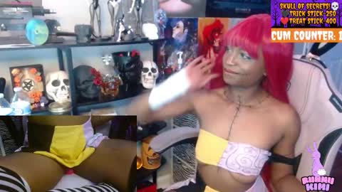 Snapshot of bunniikimi chatting on October 30, 2025, 1:34 pm Bunnii Kimi online show from October 30, 2025, 1:34 pm