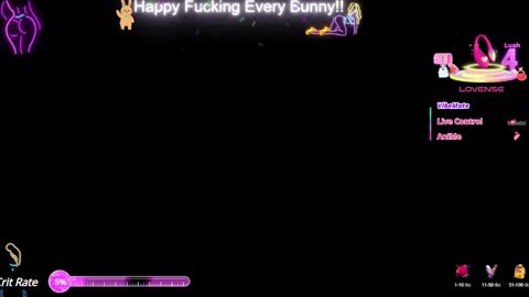 Snapshot of bunnycheekz chatting on February 11, 2025, 10:07 pm Tokki bunny online show from February 11, 2025, 10:07 pm