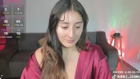 Snapshot of burbuja_cosmic chatting on August 2, 2026, 2:10 am Im Val Welcome to my room My instagram Bubble cosmic online show from August 2, 2026, 2:10 am
