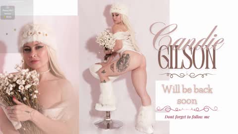 Snapshot of candiegilson__ chatting on February 23, 2025, 6:01 pm Candie online show from February 23, 2025, 6:01 pm