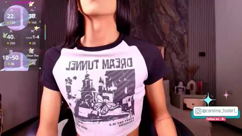 caroline_foster1 online show from February 7, 2026, 12:09 pm