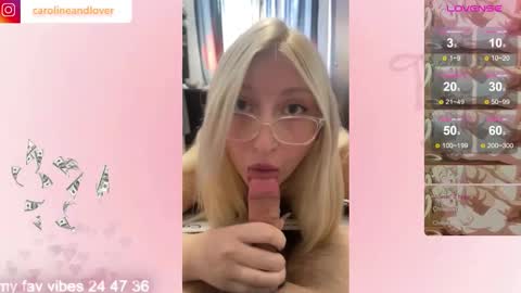 Snapshot of carolineandlover chatting on November 11, 2025, 11:21 am Caroline and Lover online show from November 11, 2025, 11:21 am